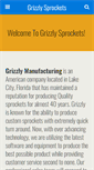 Mobile Screenshot of grizzlysprockets.com